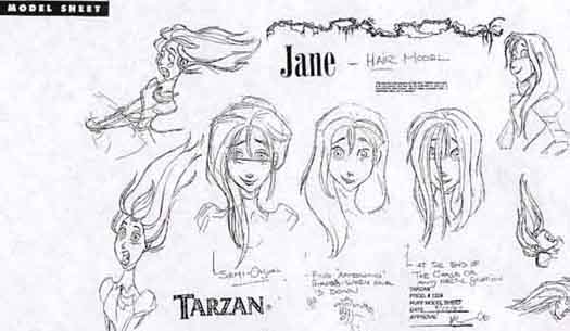 Jane Model Sheet