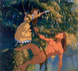 Tarzan and Jane in the Trees