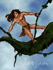 Color Tarzan Painting